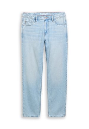 TOM TAILOR, TTMARVIN STRAIGHT - Straight leg jeans - used bleached blue denim