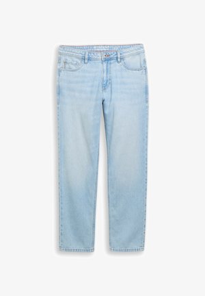 TOM TAILOR, TTMARVIN STRAIGHT - Straight leg jeans - used bleached blue denim