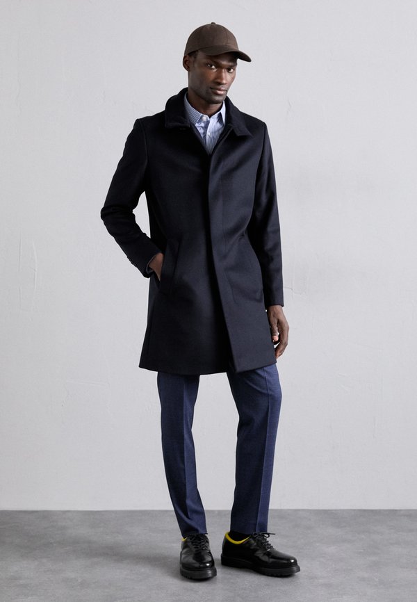 ALERIC - Classic coat - light ink4