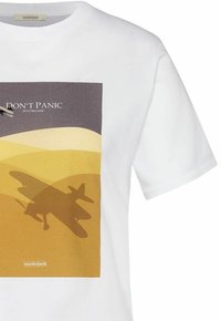 Wunderwerk TEE DONT PANIC PATIENT - Print T-shirt - white