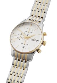 Jacques Lemans LONDON - Pulkstenis ar hronogrāfu - steel brick silver coloured - gold coloured