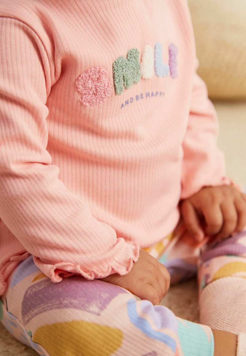 Next BABY LONG SLEEVE TSHIRTS 3 PACK Strickpullover pink lilac