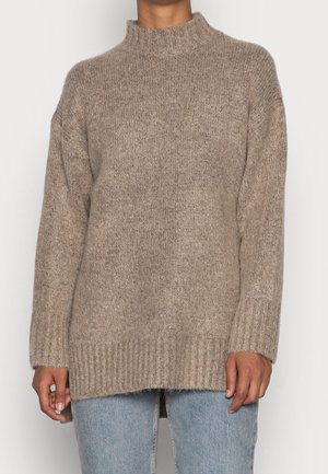 Trui - mottled light brown