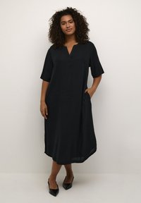 Kaffe Curve KCMILLE - Day dress - black deep