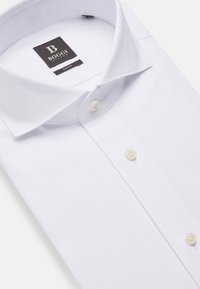 Boggi Milano SLIM FIT STRETCH - Dalykiniai marškiniai - white