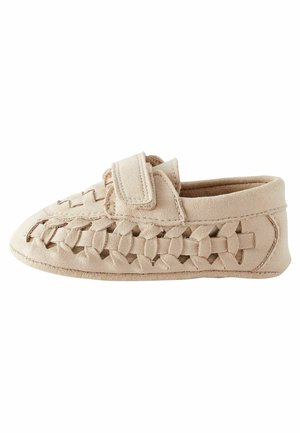 Next REGULAR FIT - Topánky so zapínaním na suchý zips - stone neutral