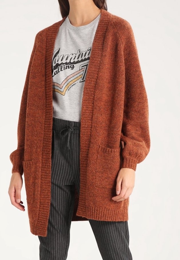 ONLY Strickjacke - brown