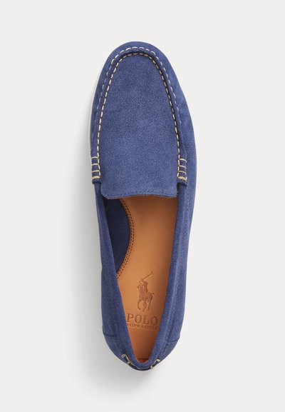 Polo Ralph Lauren MERTON SUEDE VENETIAN LOAFER - Scarpe senza lacci - newport navy