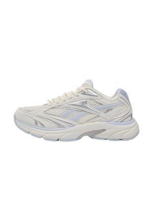 Reebok, BELWAVE-WHITE. - Road running shoes - tranquilblue chalk newgrey1
