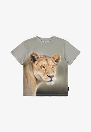 Molo RILEY - T-shirt estampada - grey