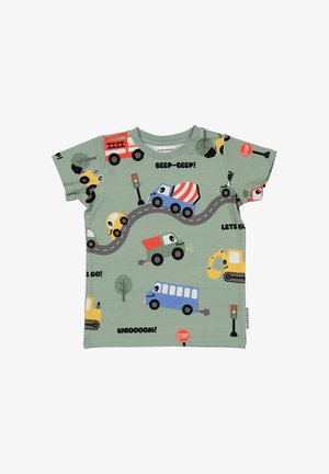 Geggamoja, LIGHTWEIGHT - T-shirts print - green