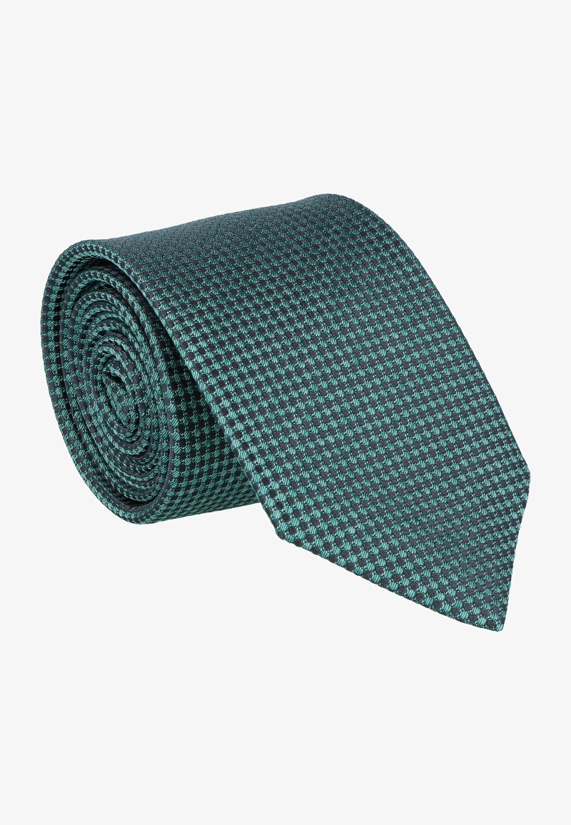 WILLEN UNI BI-COLOR - Krawatte - dunkelmint