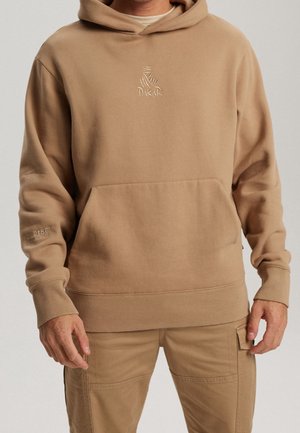 Jersey con capucha - sand