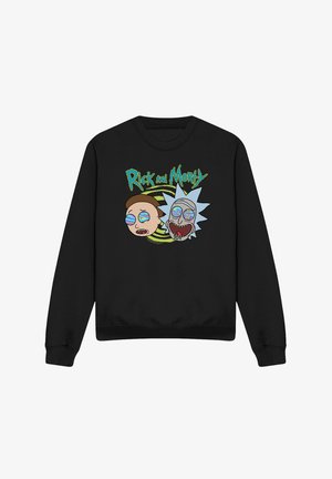 Cotton Soul, RICK AND MORTY BLOWN MINDS - Sweatshirt - black