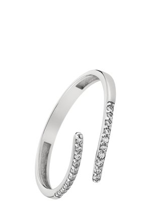 Ring - silberfarben/weiß
