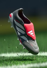 Valgt, iron metallic/metallic/lucid red