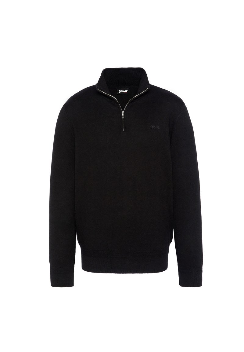 Schott Strickpullover - noir