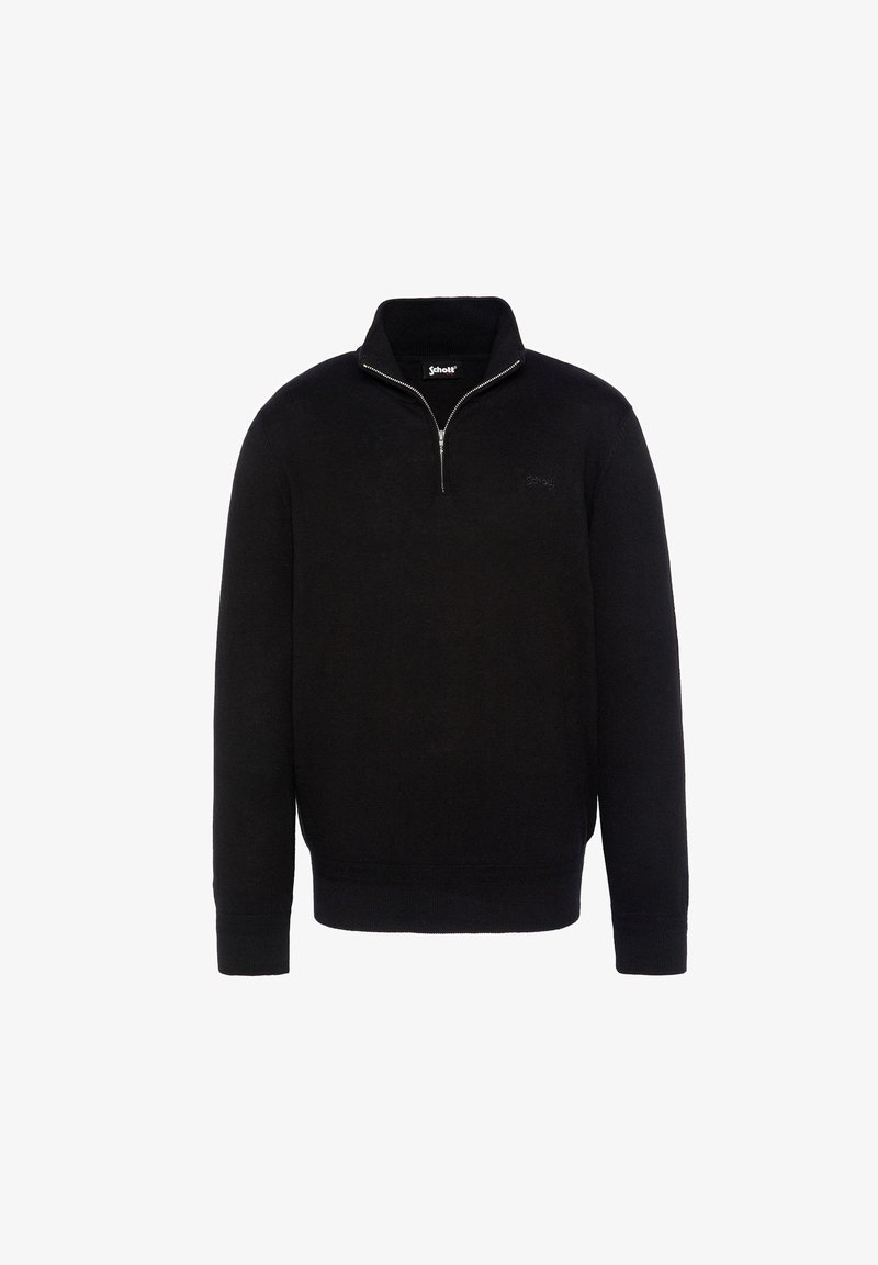 Schott Strickpullover - noir