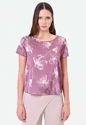 Rinascimento, BLUSA FANTASIA_FIORI - Camicetta - rosa antico