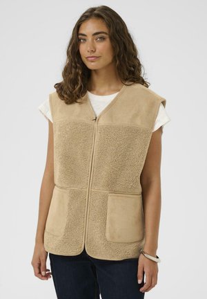 BENEDICTA - Brezrokavnik - dune