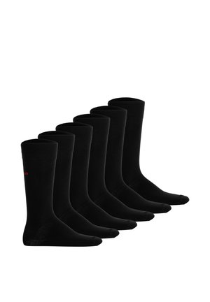 6ER PACK - RS UNI KURZ LOGO - Chaussettes - schwarz