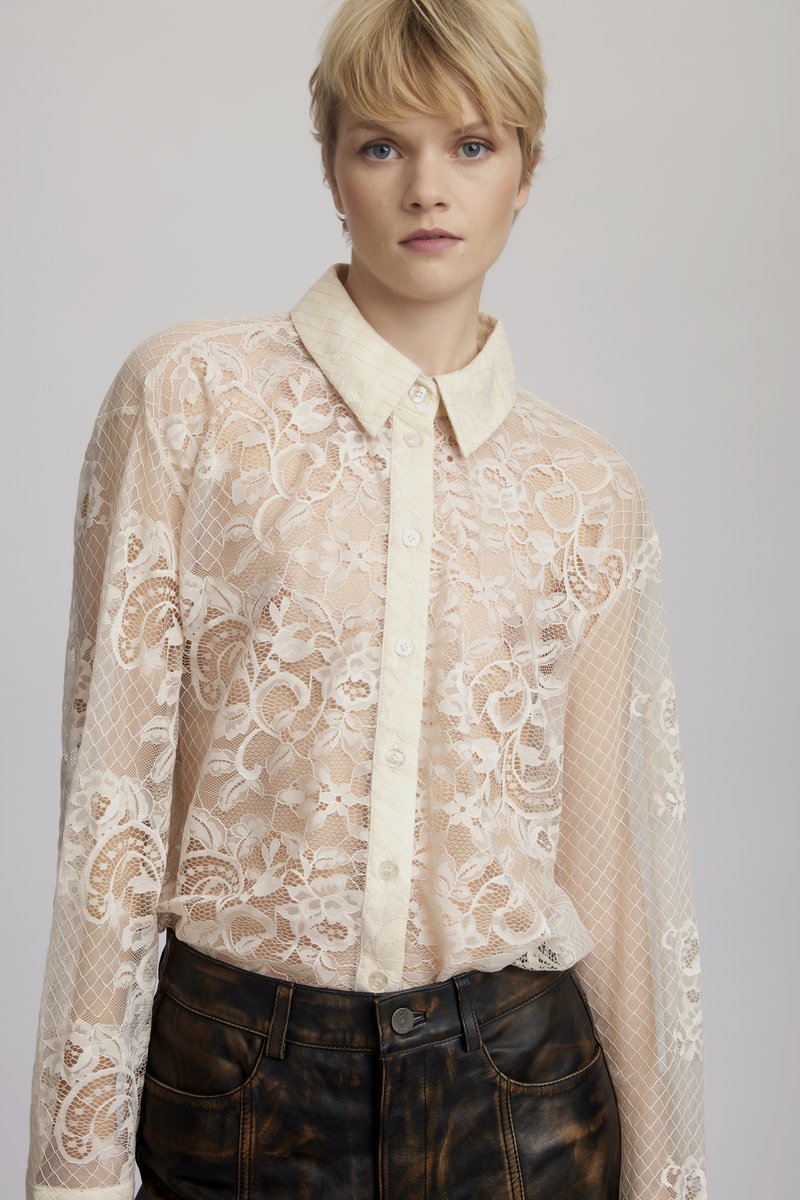 Gestuz LAICA SHIRT - Overhemdblouse - birch