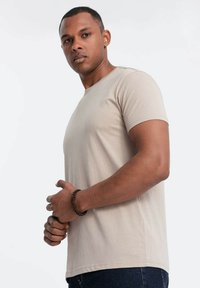 Ombre T-shirt basic - warm grey