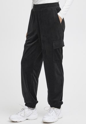 OXMITALA BAGGY FIT - Pantalon cargo - black