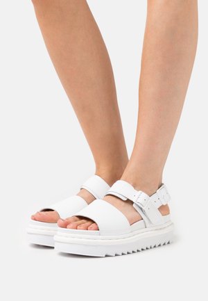 Dr. Martens, Sandales à plateforme - white