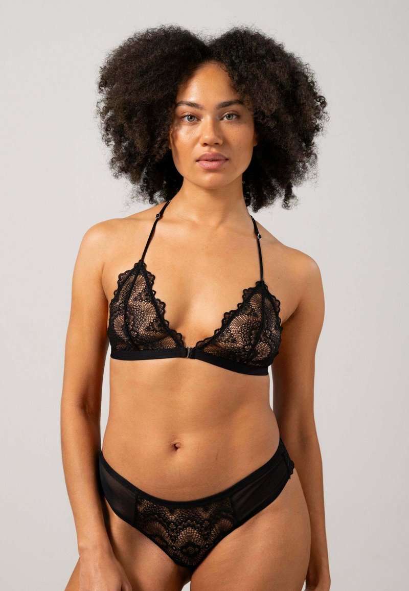 Understatement RACERBACK - Kaarituettomat rintaliivit - black