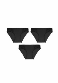 JoJo Maman Bébé 3 PACK - Slip - black