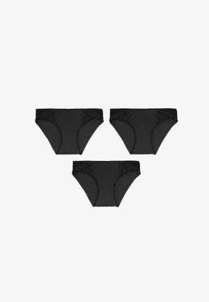 JoJo Maman Bébé 3 PACK - Alushousut - black