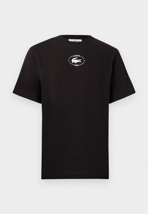 Lacoste, UNISEX - Βασικό μπλουζάκι - black