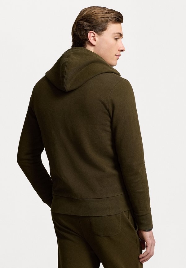LOOPBACK FLEECE FULL ZIP HOODIE - Zip-up sweatshirt - dark loden4