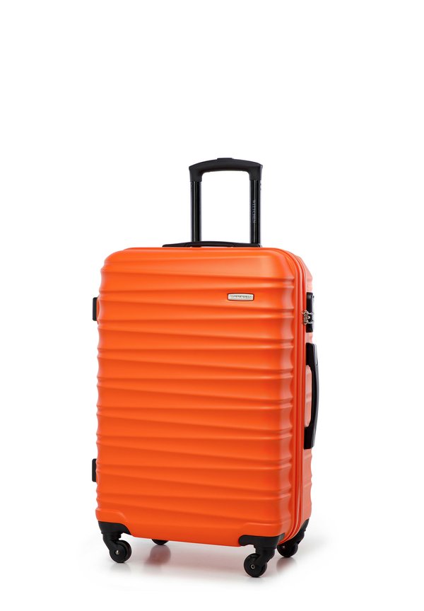 MEDIUM SUITCASE FROM ABS - Trolley - orange