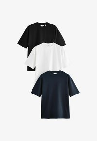 Geselecteerd, white black navy