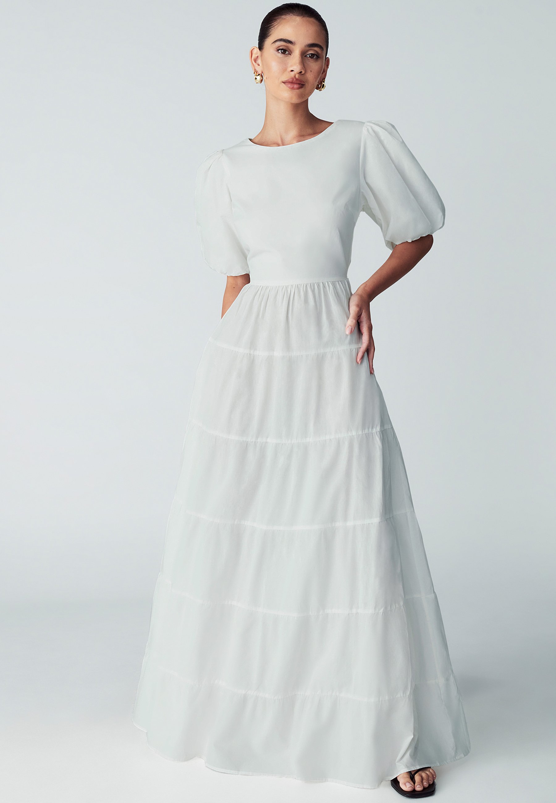 ST MRLO THEO - Maxi dress - ivory/white - Zalando