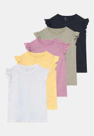 NMFSEDONNA 5 PACK - T-shirt imprimé - sunlight