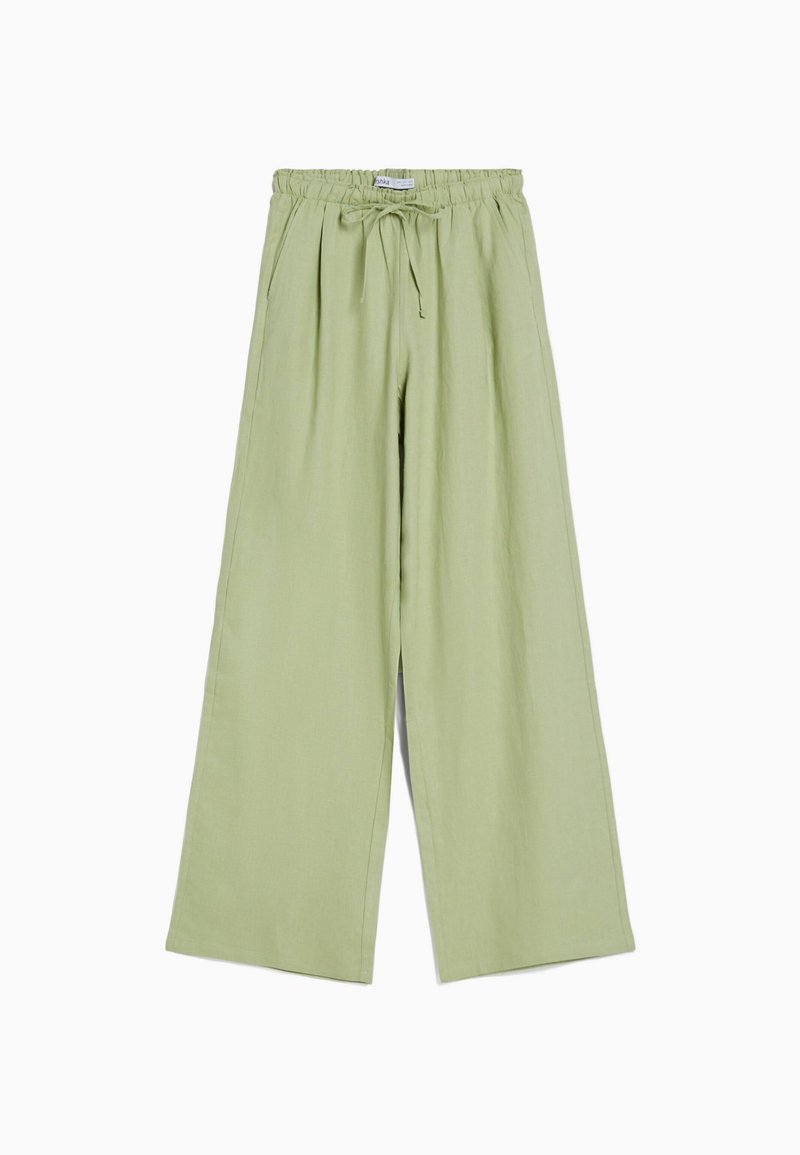 Bershka Broek groen Bershka Broek groen
