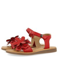 Gioseppo CON ADORNO DE FLORES PARA  TAKILMA - Sandalias - rojo