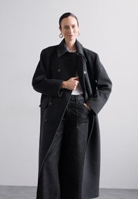 Filippa K DOUBLE BREASTED - Mantel - anthracite