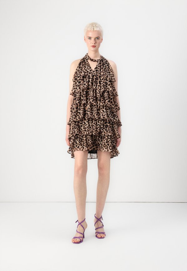 VMGABBY LAYERED TIE DRESS - Day dress