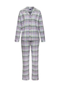 Unausgewählt, lila kariert