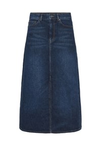 A-lõikeline seelik - dark wash denim