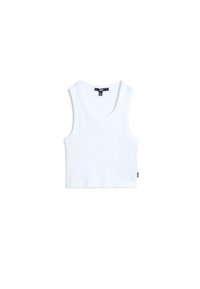 DREW RIB TANK - Top - white