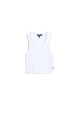 DREW RIB TANK - Top - white
