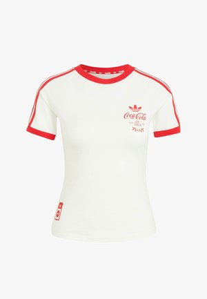 adidas Originals, ADIDAS ORIGINALS 3-STRIPES TEE - Printtipaita - core white