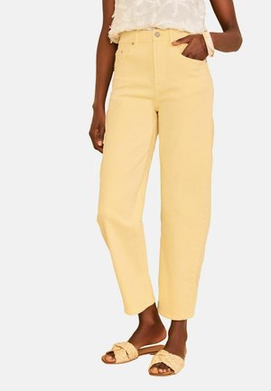 Love & Roses, REGULAR FIT - BARREL LEG JEANS . - Wide Leg - buttermilk yellow