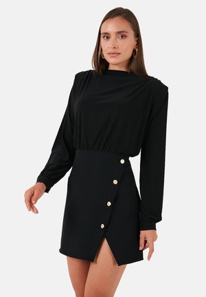 REGULAR  FIT - Bluse - black