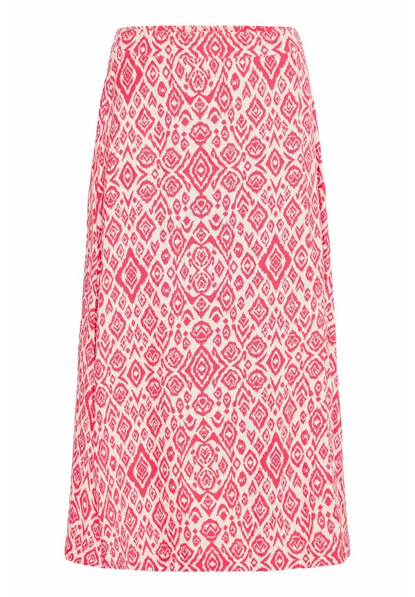 IHLINNO - A-line skirt - geranium diamond ikat4